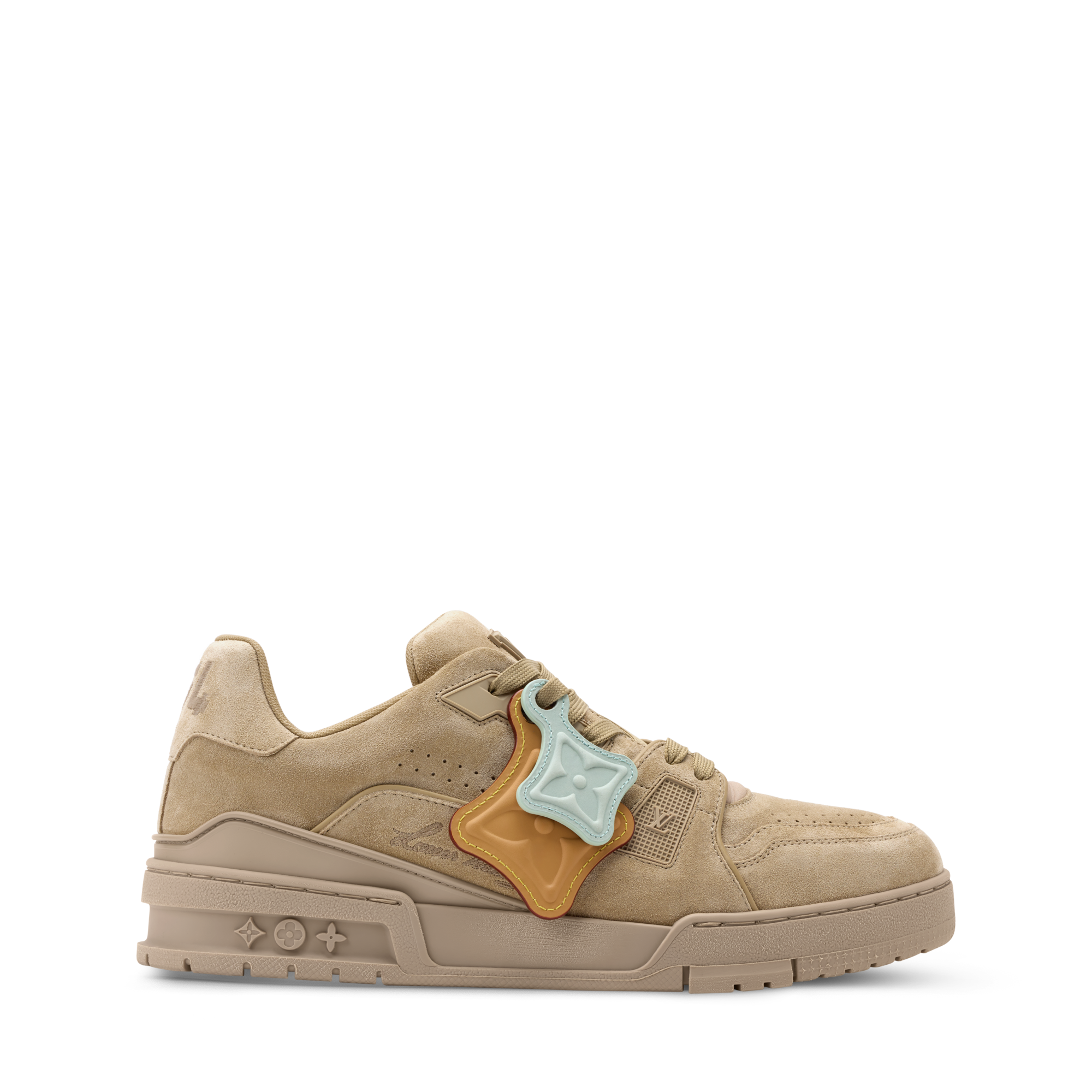 LV Trainer Distressed Sneaker - Men - Shoes | LOUIS VUITTON ®